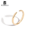 Wholesale Custom Korean Minimalist 18k Gold Plated Claw Ring 925 Sterling Silver Fine Jewelry Adjustable Rings for Girls