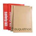 XCGS Recyclable Mailing Bags Custom Size Bubble Mailers Small Bubble Envelopes Pink Color for Shipping Cosmetics