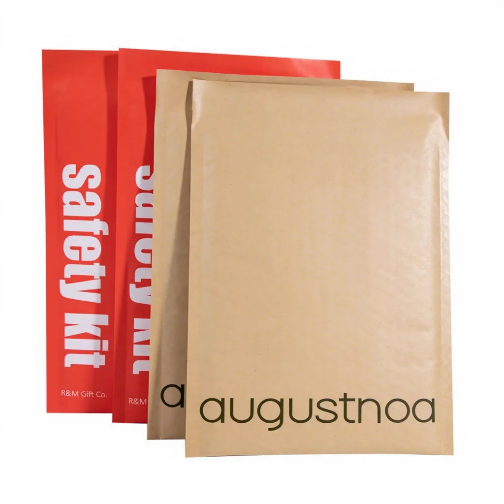 XCGS Recyclable Mailing Bags Custom Size Bubble Mailers Small Bubble Envelopes Pink Color for Shipping Cosmetics