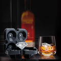 YS 3D Diamond Ice Cube Mold Silicone Reusable DIY Diamond-Shaped Ice Cream Tray Maker Mould Chocolate Whiskey Party Bar Tools