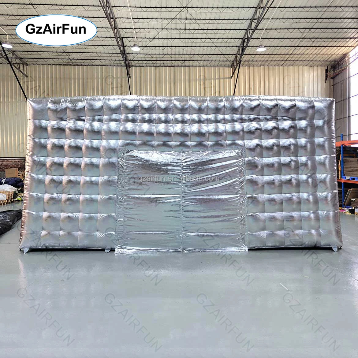 Custom Outdoor Event Party Tent Cube Igloo Inflatable Tent Nightclub With LED