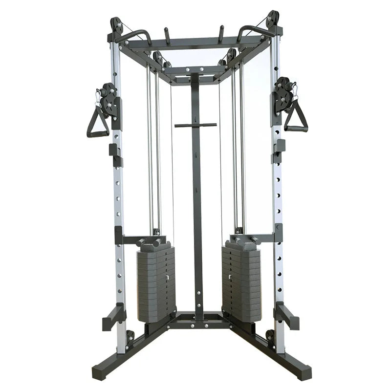 Comprehensive Home and Commercial Multi-Function Station High Pull Down Squat Stand and Pull-Up Equipment for Fitness Training