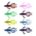 Wholesale SOL008/SOL009 5.5cm 7.5cm Artificial Lifelike Soft Plastic Baits Shrimp Shape Fishing Lures