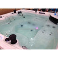 Sunrans 5 Persons Whirlpool Hot Tub Outdoor Balboa System Hydrotherapy Spa Tubs with Pop up Speaker
