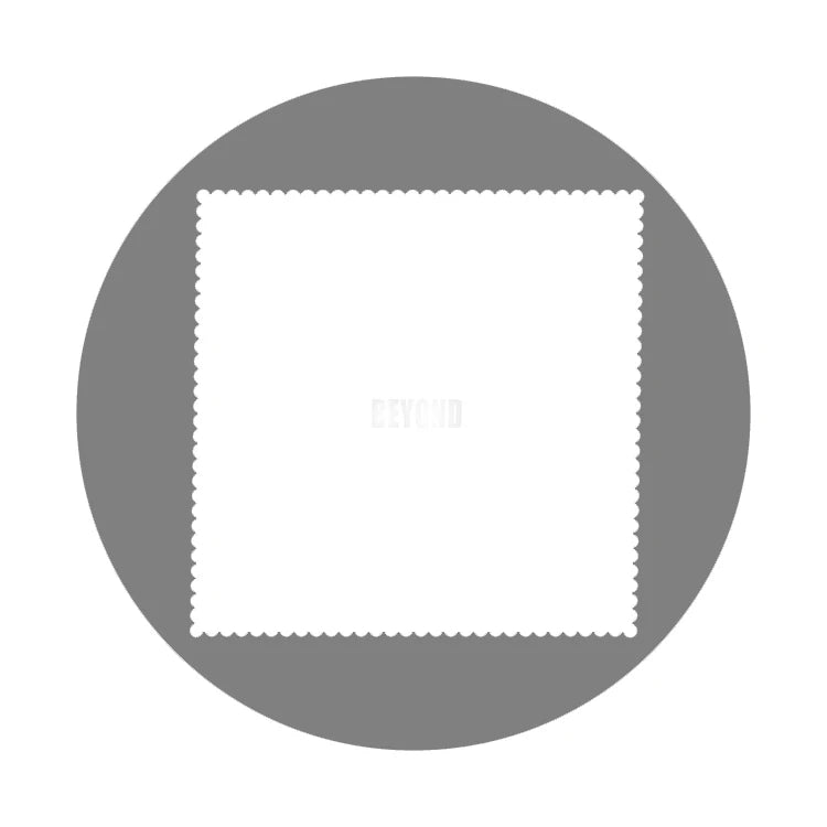 High End Custom Logo Rectangle Classical Microfiber Cleaning Cloth for Sunglasses & Eyeglasses Packaging Soft MegaBDM