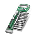 13pcs 72T 1/4\" Cr-V Socket Ratchet Wrench Set Hardware Tool Sleeve Combination Kits for Screw Disassembly Customizable OEM for