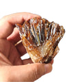 Wholesale Natural Crystal Raw Stone Amber Colored Calcite Diffuser Stone Landscape Decoration Stone