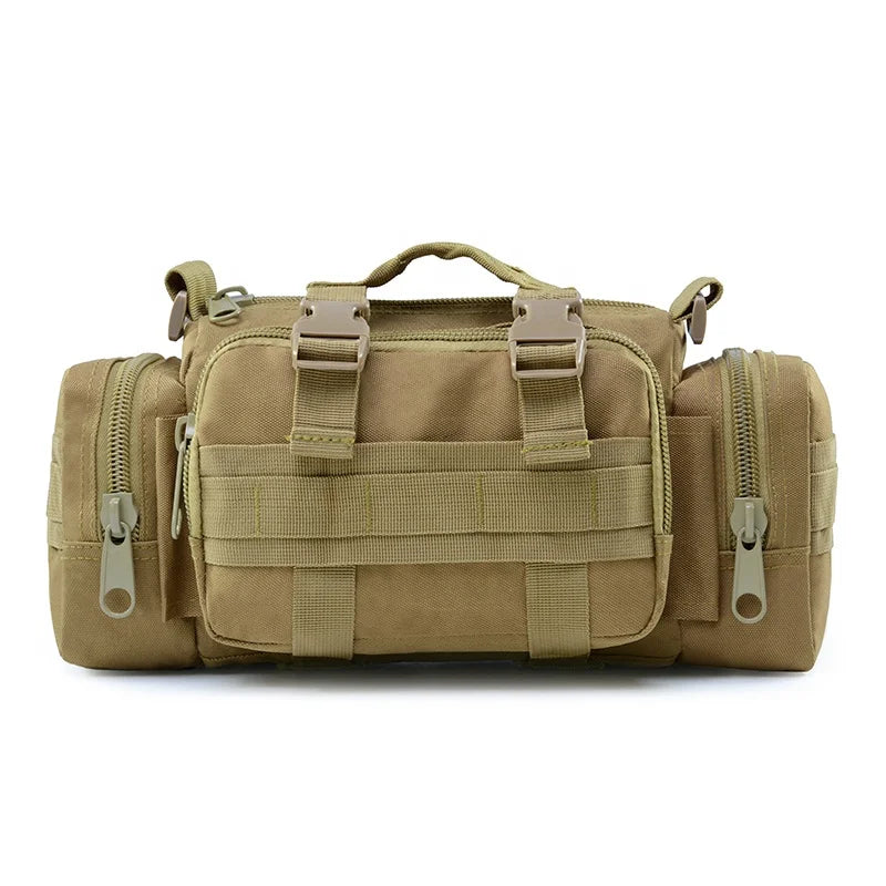 LUPU 900D Oxford 10L 0.45kg Outdoors Camouflage Hunting Tactical Waist Shoulder Tool Camera Bag