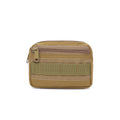Tactical EDC Pouch 1000D Nylon MOLLE Waist Belt Bag with Zipper Phone Case Compartment Tool Storage Bag