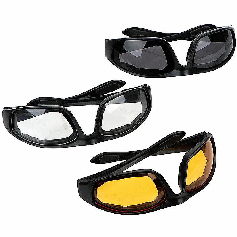 2025 Factory Cheap Wholesale Car Night Vision Sunglasses Night Driving Glasses  UV Protection Anti Glare Windproof Goggles