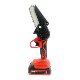20V WOSAI Electric Cordless Lithium Chainsaw Chain Saw Electric Hand Saw Blade Wood Cutting