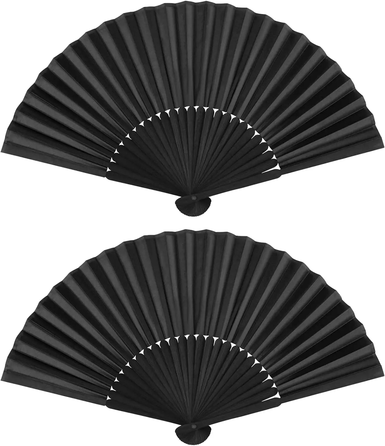 Classic Ordinary Style Black Vintage Hand Fan Folding Fans Dance Wedding Party Favor New-Arrivals