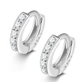 NEW Tiny 5mm Hoop Earrings Women Men Fashion 925 Sterling Silver Cubic Zirconia Huggie Earrings Hoop CZ Wholesale Silver Jewelry