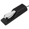 Upgraded Universal Piano Sustain Pedal Keyboard Damper Pedal 6.35mm Plug for Casio Yamaha Roland Electronic Organ MIDI Keyboards