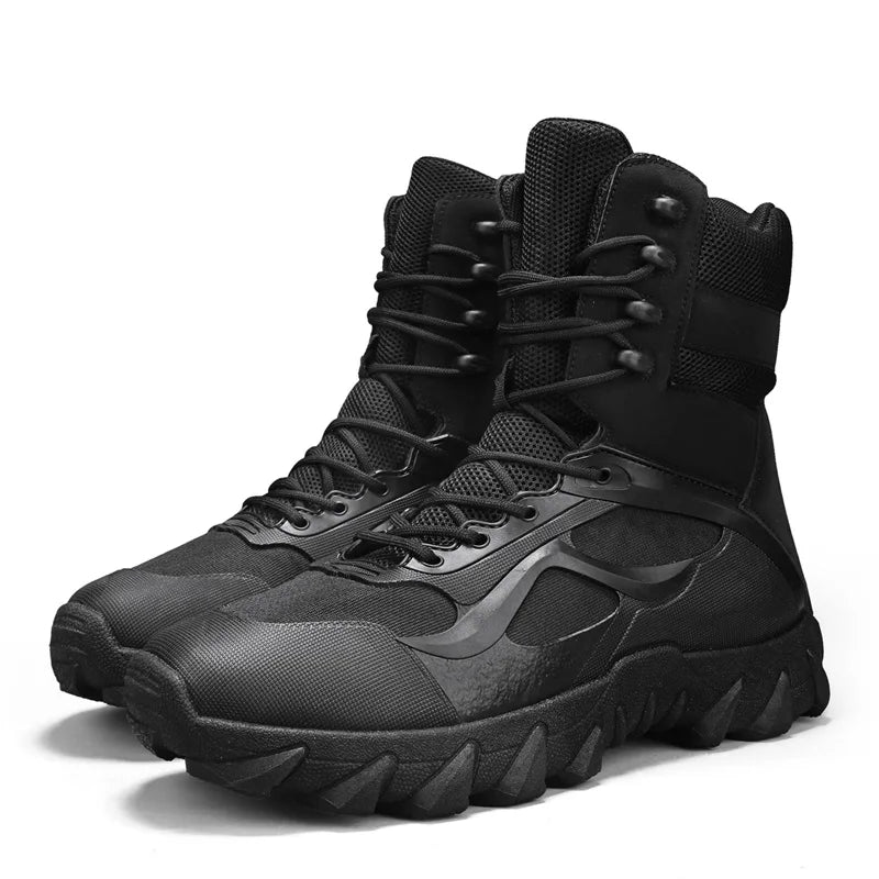 Men's Winter Hiking Shoes Waterproof PU Upper Breathable Outdoor Walking Boots Factory Wholesale