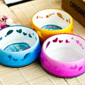 AFP Modern Cat Love Feeder Bowl Feeder Hot Sales Kitty Food Water Bowl for Cats Dogs