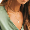 EManco 316L Personalized Rope Chain Paper Clip Snake Chain Layered Necklace Set Gold-plated Fashion Jewelry Set Women Gifts