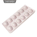 CHEFMADE WK9849 Carbon Steel Bakeware Oven Baking 12Cup 12 Cup Non-stick Madeleine Cake Tray Mould Mold Madeleine Cake Pan