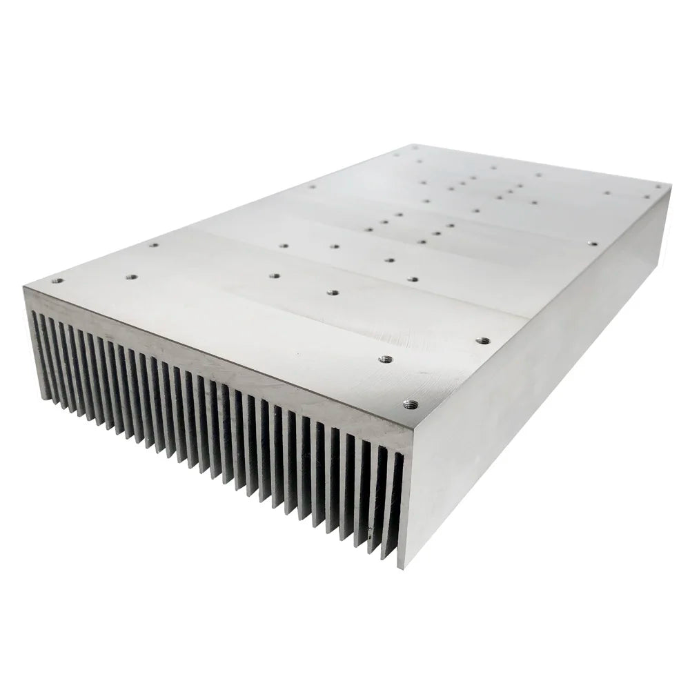 Custom 6063 T5 Aluminum LED Heatsink 120(W)*36(H)*215(L)mm Extruded LED Heat Sink Extrusion