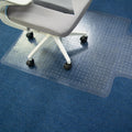 Free Sample Low MOQ  PVC Office Chair Mat with Edge