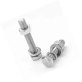 DIN933 M18*395mm Stainless Steel Inox A2/A4 Hex Bolt with Hex Nut and Flat Washer Full Thread Half Thread Hex Bolt