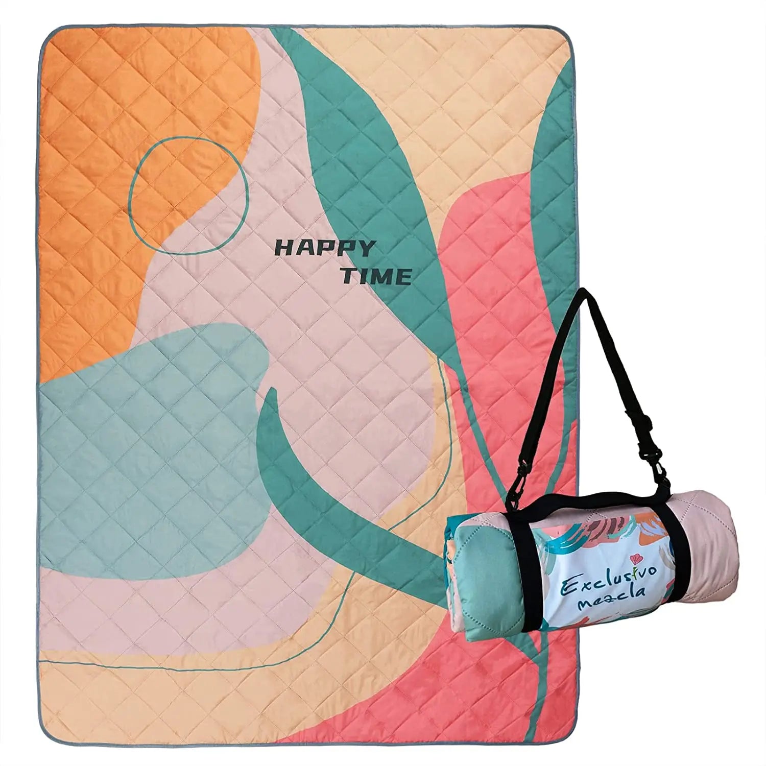 Outdoor Foldable Waterproof 3-Layer Large Picnic Blanket Beach Sand Proof Camping Picnic Mat