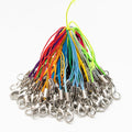 Single Ring Hanging Flexible Aluminum Tube 303 Lobster Clasp Color Options Available-Durable Metal Material