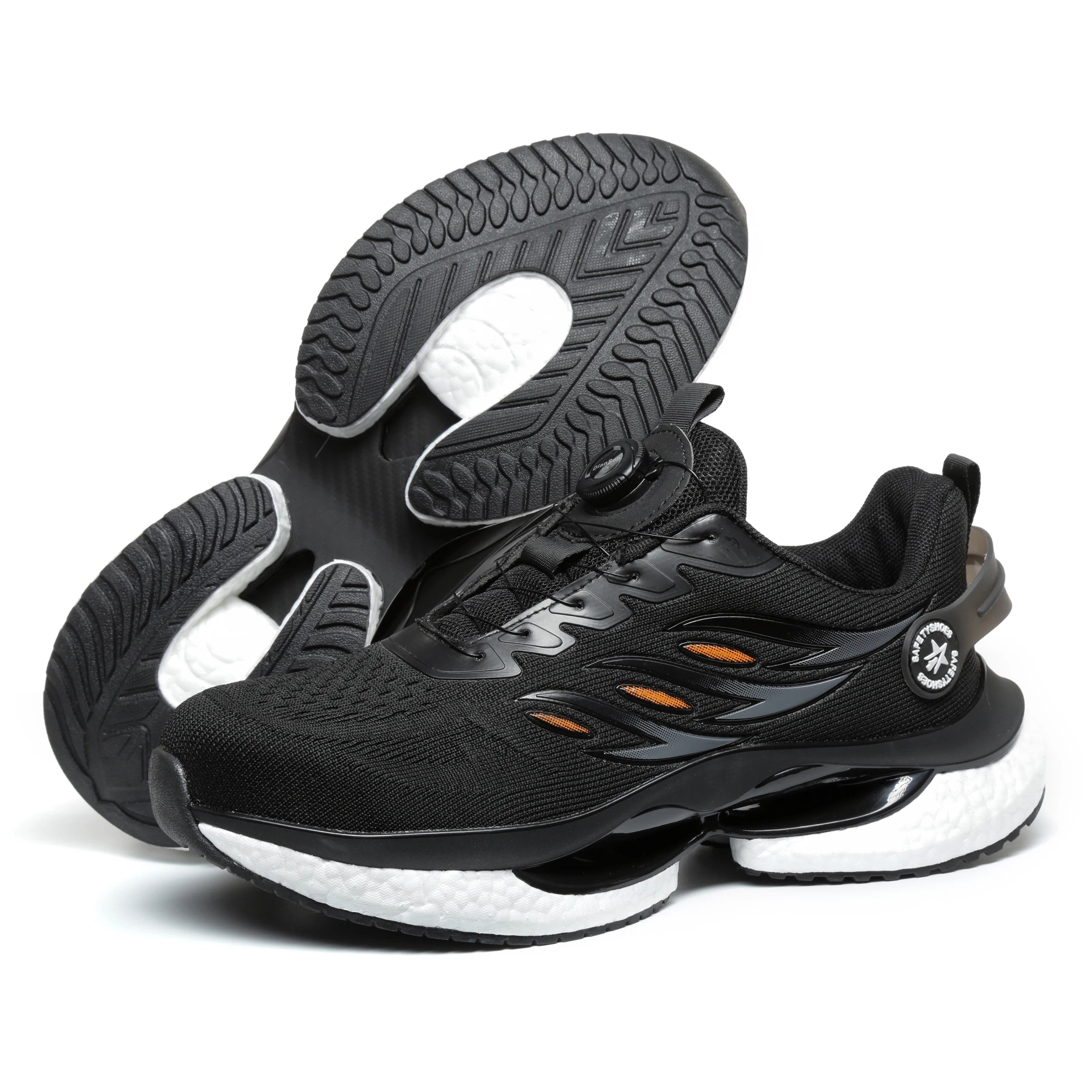 AMAWEI D834 Safety Shoes Indestructible Steel Toe Lightweight Work Sneakers