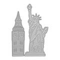 Statue of Liberty Metal Cutting Dies Scrapbooking Dies With Stamp for Card Making