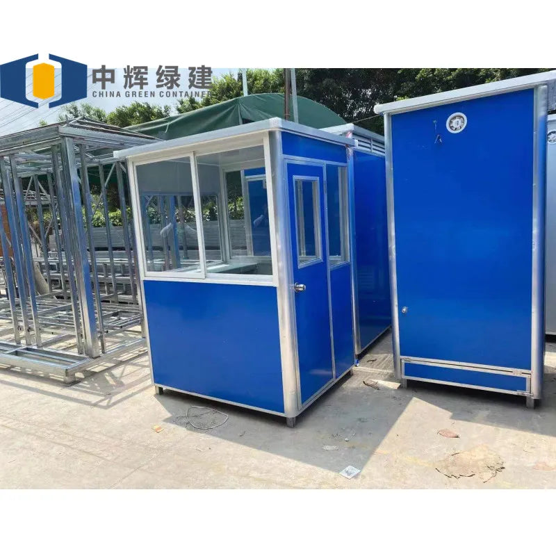 For Low Price High Quality Steel Mobile Container House Sentry Box Security Guard Office Building Prefab Modern