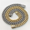 Miami West Coast Style Custom 20mm Cuban Link Chain Hip Hop Chain Necklace Fully Paved 3A Zircon Men Rapper Jewelry