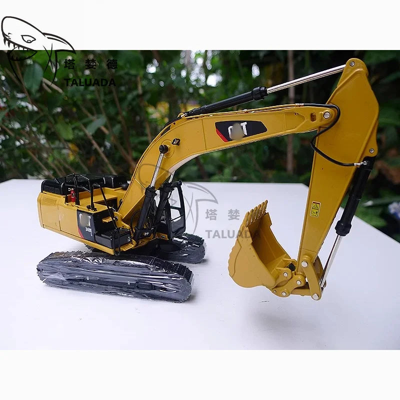 TALUADA Alloy 1:48 Scale Model 349E L Excavator Model Toy Gift for Excavator Parts