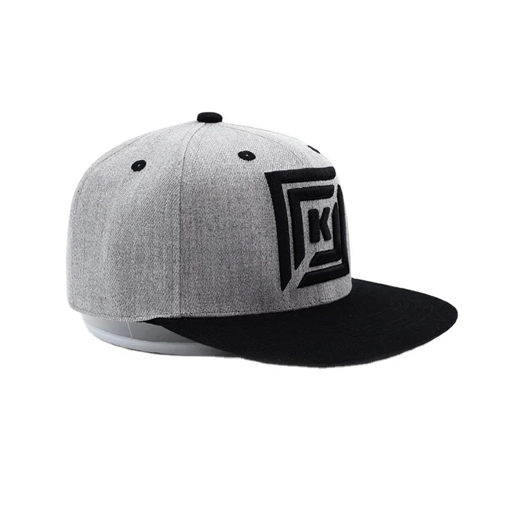 Gorra 7 Panel Snapback Mesh Trucker Hat Cap Rope Snapback Cap Snapback Cap Rubber Patch