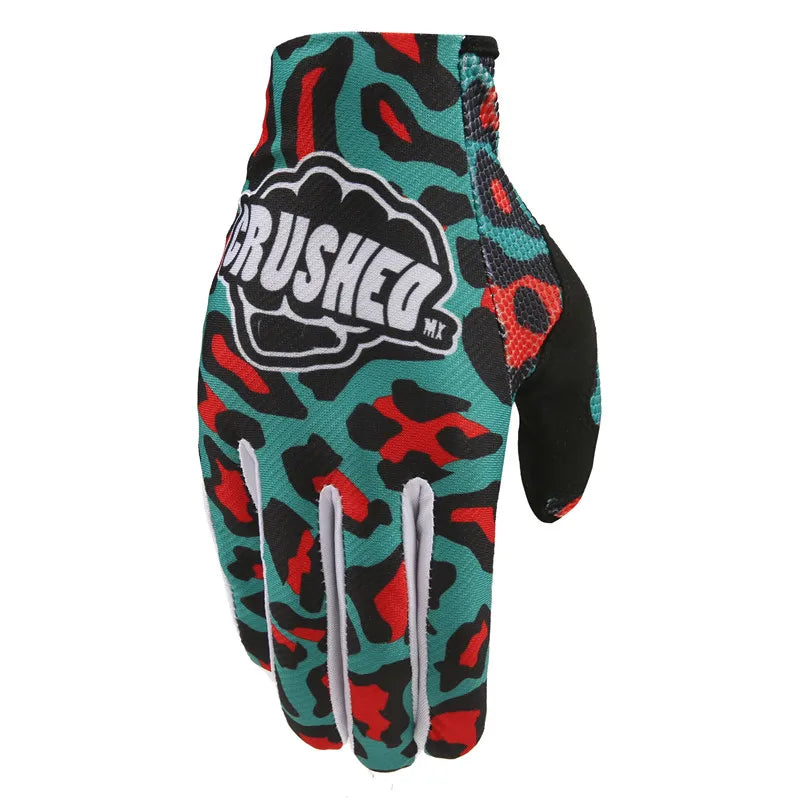 Full Finger BMX MX Offroad Racing Bike Silicone Finger Tips Gloves MegaBDM