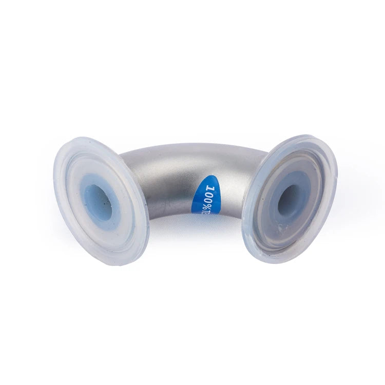 Food Grade Stainless Steel 304 316L U Type Clamped Elbow Sanitary Pipe Welding Bend 90 180 Degree Pipe Fittings