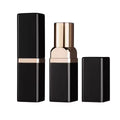 Black Square DIY Cosmetics Packaging Cross Border Hot Spot Red Lipstick Tube Empty Metal Tube