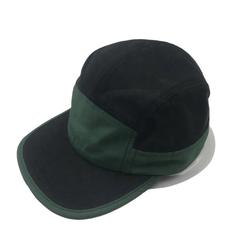 Custom Logo 7/8 Panel Lightweight Sport Cap Cool Mesh Fabric Breathable Running Hat for Men & Women for Outdoor & Casual Scenes
