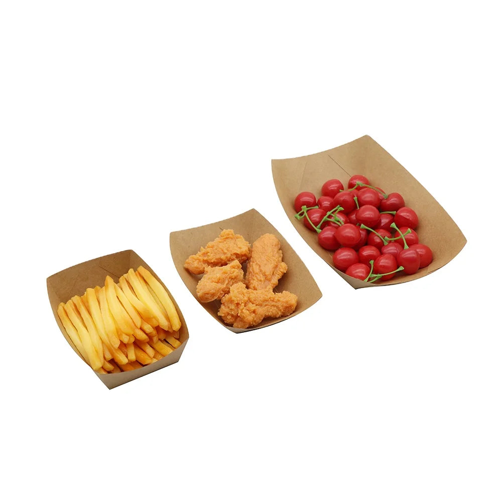 45cc Cake Food Tray Disposable Shaped Dinner Takeaway Trays Plates for Catering