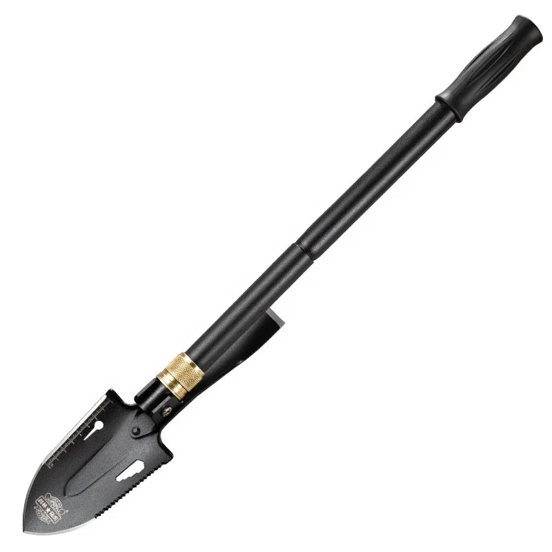 Small Multi-Function Tri-Fold Camping Survival Folding Entrenching Detector Shovel
