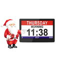 Easy-to-Use Desktop Digital Calendar Clock for Seniors with Big Font Display Modern Design Simple Function for Dementia Patients