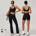 Custom Logo Cross High Waist Women'S Activewear Suits Sport Gym Athletic Fitness Workout Gym Yoga Sets