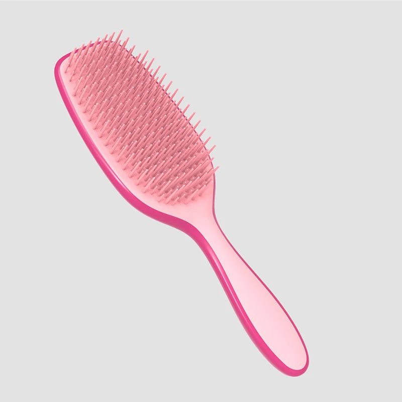 Wholesale Hairdressing Massage Comb Wet Dry Hair Tangle Brush Detangler Hair Brush