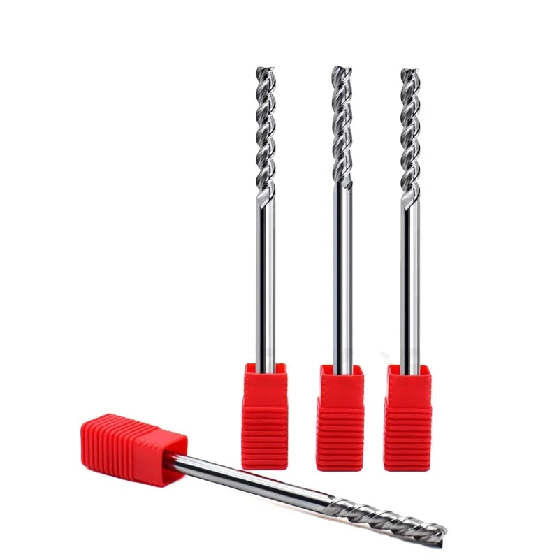 Factory Directly Sell Woodding Cutter Aluminum Cnc Hrc55 3 Blade Lengthen Milling (Commission )