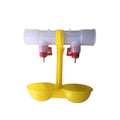 New Animal Poultry Farm Automatic Double Cup Chicken Nipple Drinkers Cup Drinker