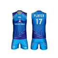 Design High Quality Sleeveless Volleyball Jerseys Custom Heat-Transfer Printed 100% Polyester Unisex Adult