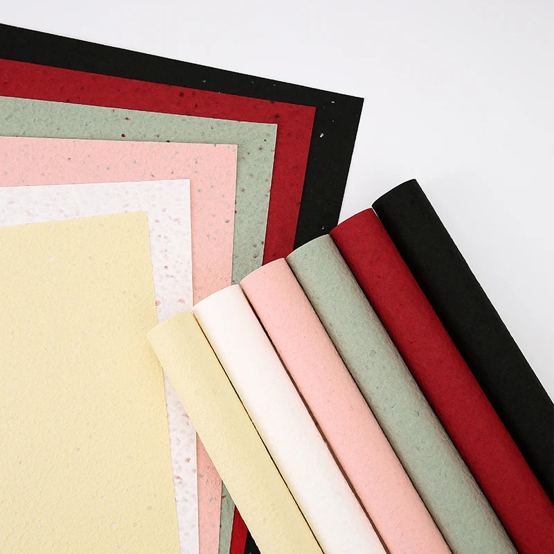 Flower Bouquet Packaging Pleated Paper DIY Floral Grain Paper Texture Flower Packaging Paper