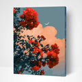 Painting by Numbers Roses Flower Drawing Canvas DIY Pictures by Numbers Kits Wall Art Hand Painted Gift Home Decor