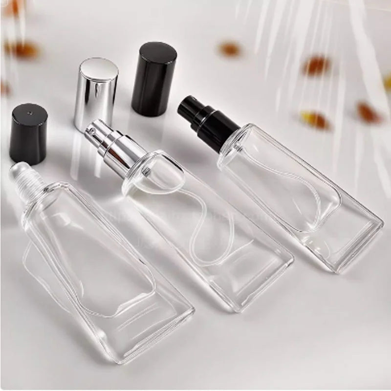 10ml Glass Perfume Roller for Ball Bottle with Hot Pump Sealer Fine Mist Spray Walking for Ball Bottle Sub-Bottled Hose Type