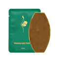 Hot Selling Chinese Medicine Fat Burning Weight Loss Sticker Magnetic Thinner Abdomen Belly Navel Slimming Patch