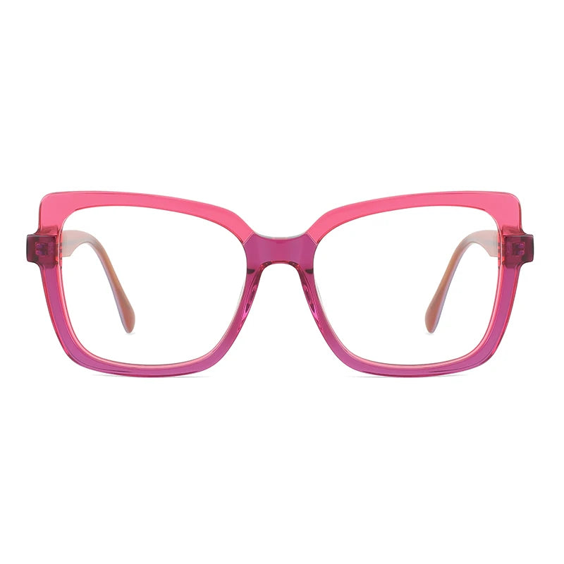 YC Hand Made Acetate Optical Frame Simple Design Hot Selling Optical Eye Glasses Eyeglasses
